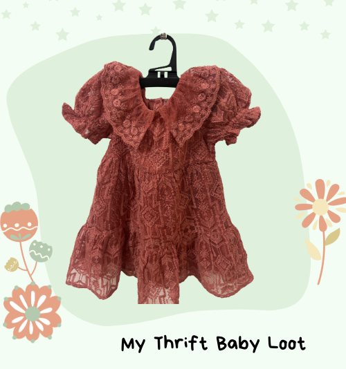 Preloved girls party wear frock (2-3 years)